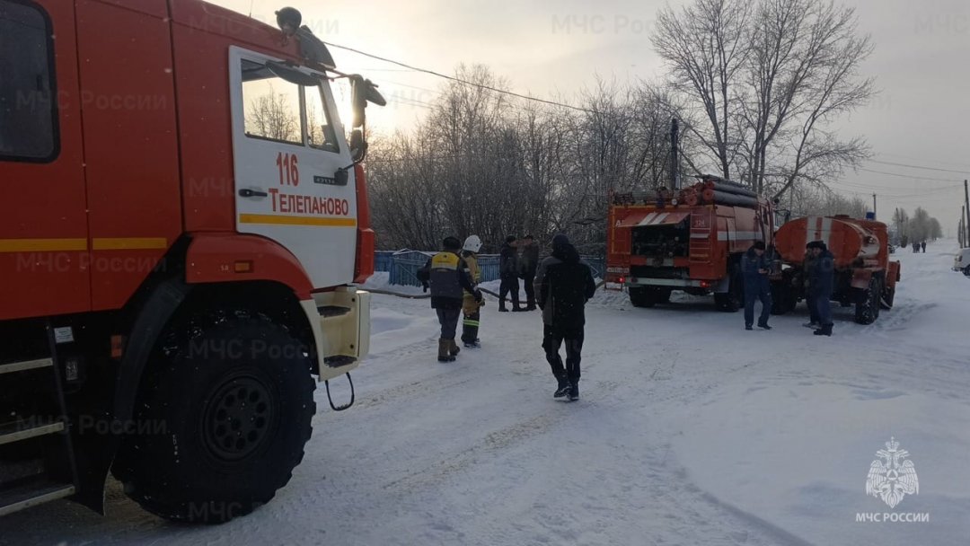Пожарно-спасательные подразделения МЧС России выехали на пожар в Дюртюлинском районе
